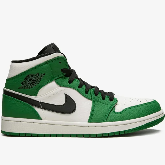 کتونی نایک ایر جردن ۱ ساقدار سبز لاکی Nike Air Jordan 1 High Lucky Green