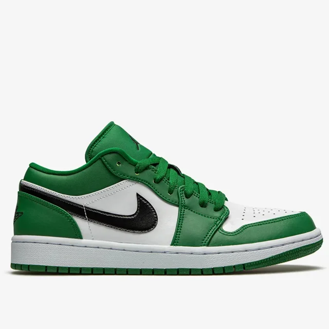 کتونی نایک ایرجردن ۱ بدون ساق پاین گرین سبز Nike Air Jordan 1 Low Pine Green