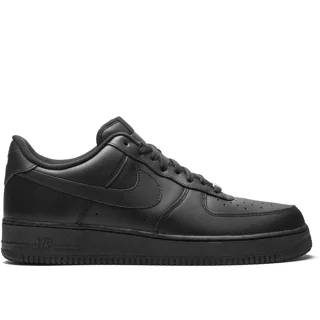 کتونی نایک ایر فورس ۱ بدون ساق تمام مشکی Nike Air Force 1 Black