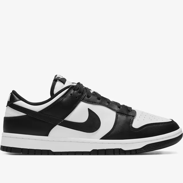 کتونی نایک اس بی دانک بدون ساق مشکی سفید Nike SB Dunk Low Black And White
