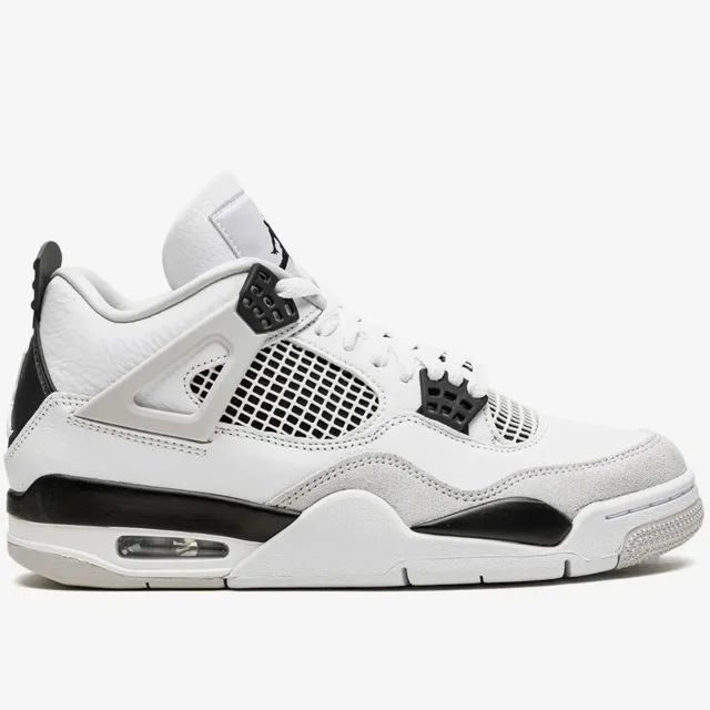 نایک جردن ۴ میلیتاری سفید Nike Air Jordan 4 Military Black