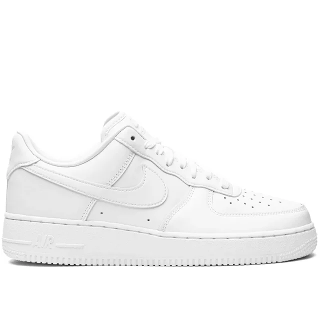 کتونی نایک ایرفورس ۱ بدون ساق تمام سفید Nike Air Force 1 White