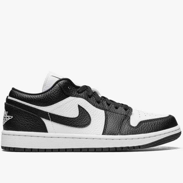 کتونی نایک ایر جردن ۱ بدون ساق مشکی دو رنگ هومج Nike Air Jordan 1 Low Black And White